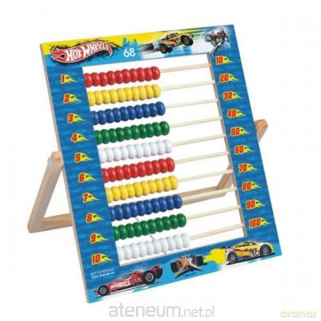 Liczydło drewniane Hot Wheels [SZKOŁA]