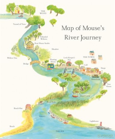 Mouse on the River: A journey through nature [KSIĄŻKA]