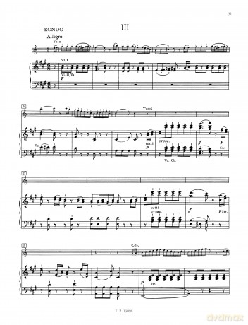 Mozart: Clarinet Concerto in A K.622 [KSIĄŻKA]