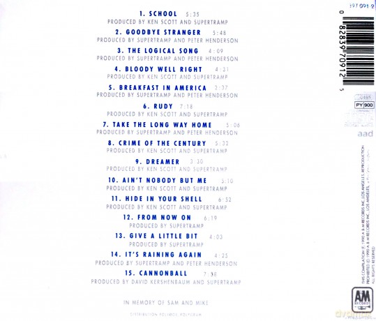 Supertramp: The Very Best Of Supertramp [CD]