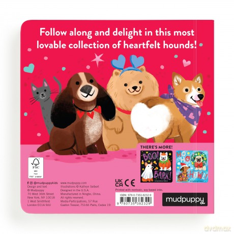 Mudpuppy I Woof You! Board Book [KSIĄŻKA]