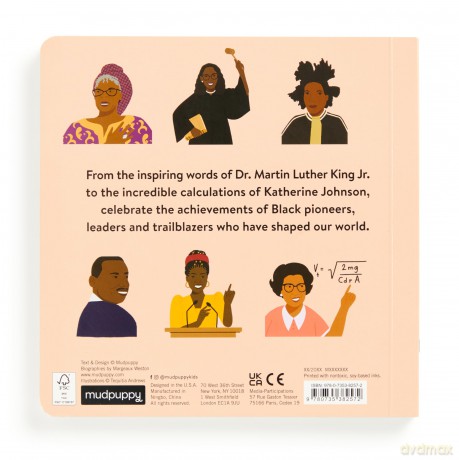 Mudpuppy We Are Black History Board Book [KSIĄŻKA]