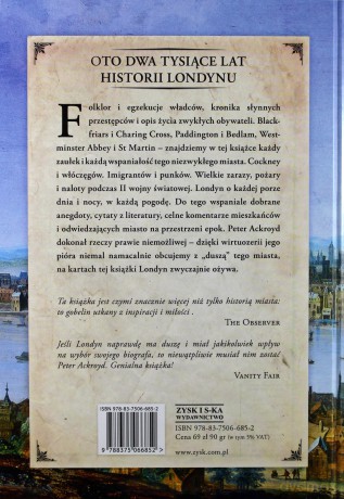 Londyn. Biografia - Peter Ackroyd [KSIĄŻKA]