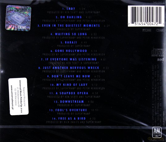 Supertramp: The Very Best Of Vol.2 [CD]