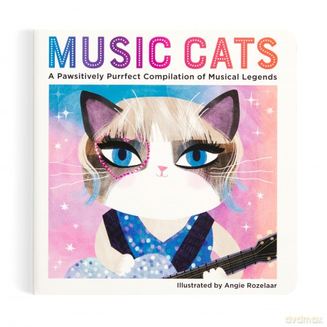 Music Cats Board Book [KSIĄŻKA]