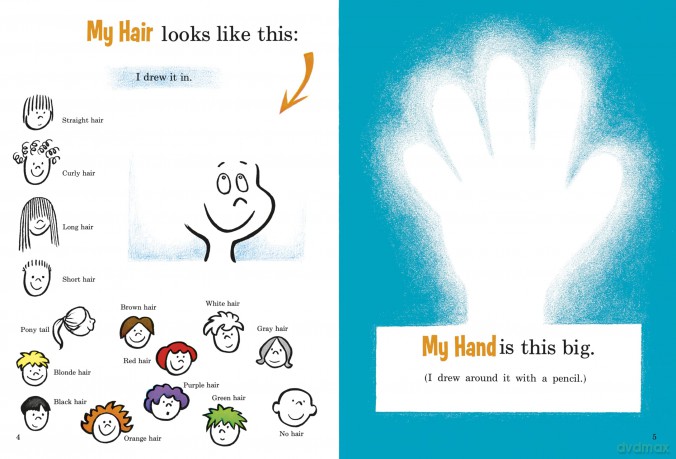 My Book about Me by Me Myself [KSIĄŻKA]