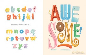 My First Book of Fancy Letters [KSIĄŻKA]