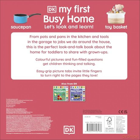 My First Busy Home: Let's Look and Learn! [KSIĄŻKA]