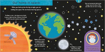 My First Space Book: Discover Space with sliders, flaps, peep-holes and a glow in the dark ending: 4 [KSIĄŻKA]