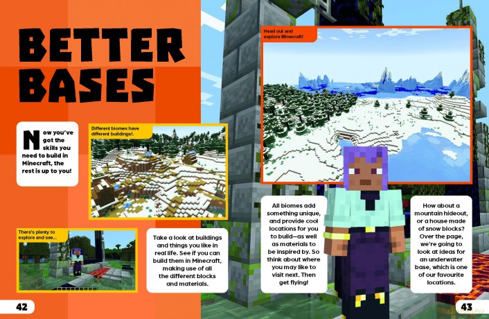 My First Steps in Minecraft: Learn to Build, Play and Explore! [KSIĄŻKA]