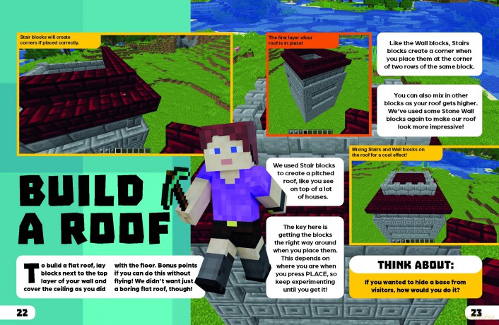 My First Steps in Minecraft: Learn to Build, Play and Explore! [KSIĄŻKA]