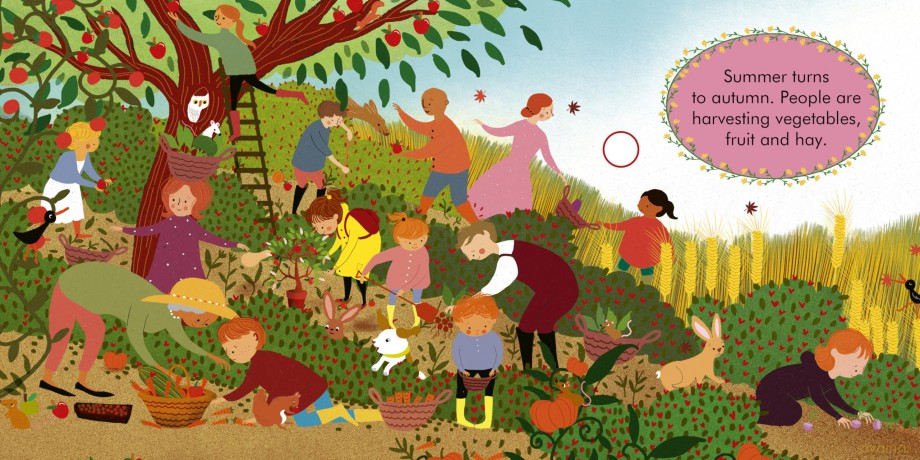 My First Story Orchestra: The Four Seasons in One Day: Press the buttons to hear 6 sounds [KSIĄŻKA]