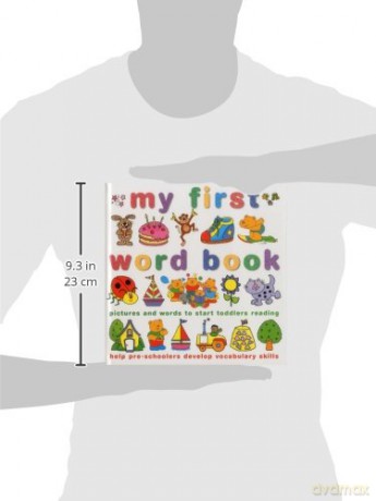 My First Word Book: Pictures and Words to Start Toddlers Reading [KSIĄŻKA]