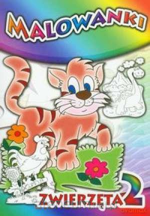 Malowanki Zwierzęta część 2 LIWONA [KSIĄŻKA]