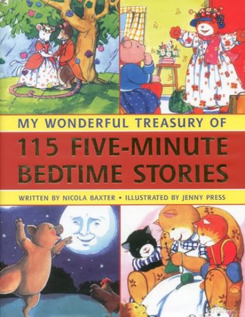 My Wonderful Treasury of 115 Five-Minute Bedtime Stories [KSIĄŻKA]
