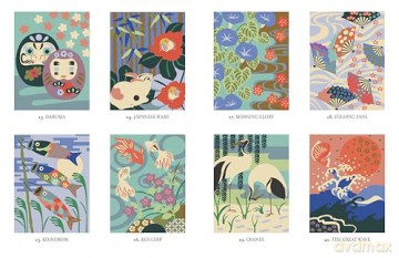 Mystery Coloring Japan: Solve the riddle and color by numbers to reveal the picture [KSIĄŻKA]