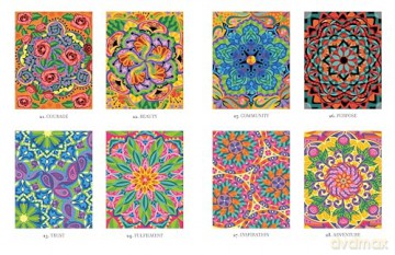 Mystery Coloring Mandalas: Solve the riddle and color by numbers to reveal the picture [KSIĄŻKA]
