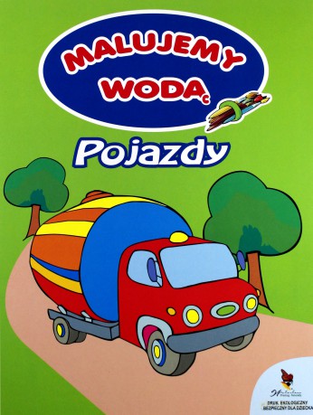 Malujemy wodą - Pojazdy [KSIĄŻKA]