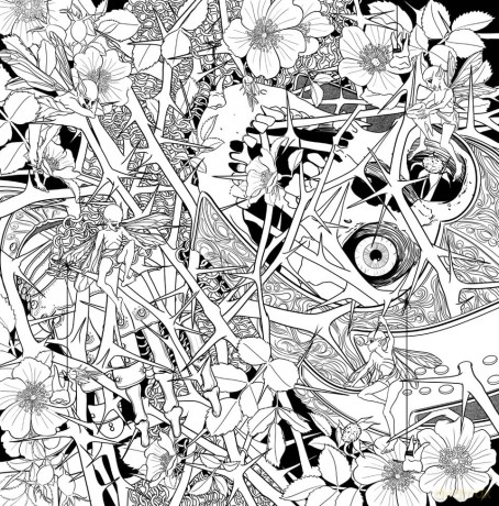 Mythogoria: Fairy Nightmares: A Demon Fae Coloring Book [KSIĄŻKA]