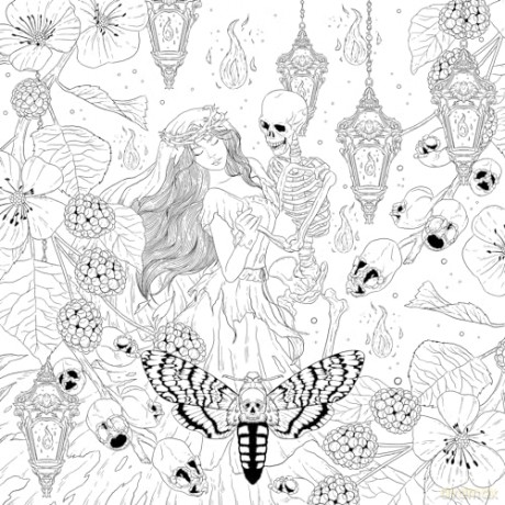 Mythogoria: Poison Passion: A Dark Romance Coloring Book [KSIĄŻKA]