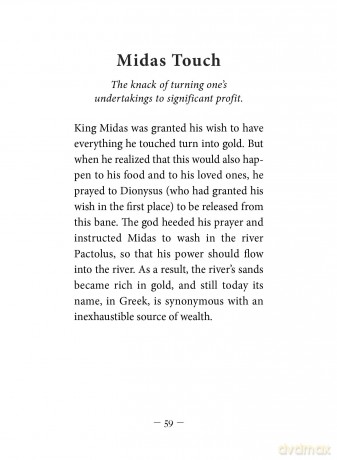 Myths Behind Words: Greek Mythology In English Words and Expressions [KSIĄŻKA]
