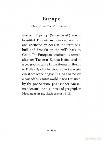 Myths Behind Words: Greek Mythology In English Words and Expressions [KSIĄŻKA]