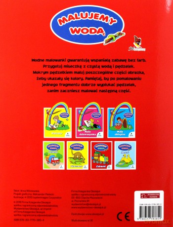 Malujemy wodą - Zabawki [KSIĄŻKA]