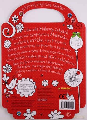 Malwinka makowa wróżka. Magiczna kolorowanka [KSIĄŻKA]