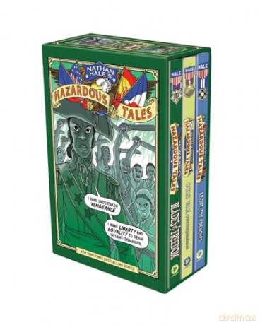 Nathan Hale's Hazardous Tales Fourth 3-Book Box Set: A Graphic Novel Collection [KSIĄŻKA]