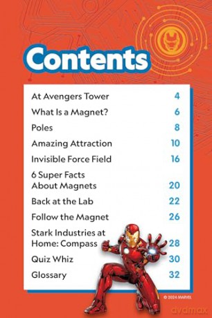National Geographic Readers: Marvel's Iron Man Goes Magnetic [KSIĄŻKA]