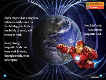 National Geographic Readers: Marvel's Iron Man Goes Magnetic [KSIĄŻKA]