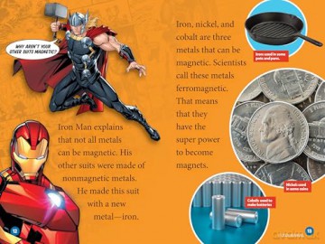 National Geographic Readers: Marvel's Iron Man Goes Magnetic [KSIĄŻKA]