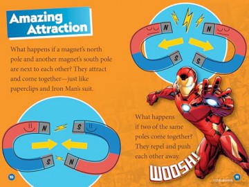 National Geographic Readers: Marvel's Iron Man Goes Magnetic [KSIĄŻKA]