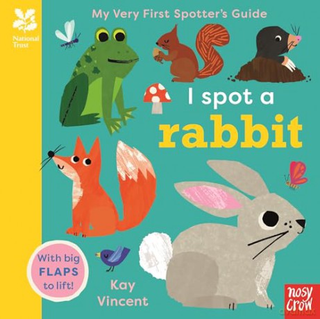 National Trust: My Very First Spotter's Guide: I Spot A Rabbit [KSIĄŻKA]
