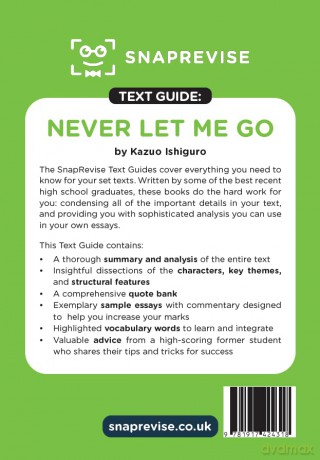 Never Let Me Go Text Guide: AQA GCSE English Literature Revision Book | Includes Analysis, Key Quotes, Character Insights, and Sample Essays for Top Grades [KSIĄŻKA]