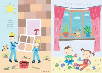 New House, New Home: A Picture Book About Building a House [KSIĄŻKA]