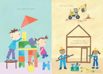 New House, New Home: A Picture Book About Building a House [KSIĄŻKA]