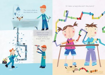 New House, New Home: A Picture Book About Building a House [KSIĄŻKA]