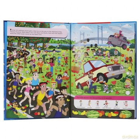 Nickelodeon Paw Patrol: Pups to the Lookout! Look and Find - PI Kids [KSIĄŻKA]