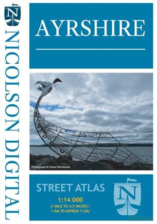 Nicolson Street Atlas Ayrshire [KSIĄŻKA]