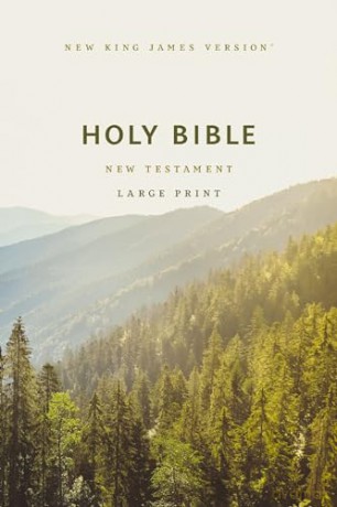 NKJV Large Print Outreach New Testament Bible, Scenic Softcover, Comfort Print: New King James Version Outreach New Testament, Comfort Print [KSIĄŻKA]