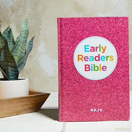NKJV, Early Readers Bible, Hardcover, Pink: Holy Bible, New King James Version [KSIĄŻKA]