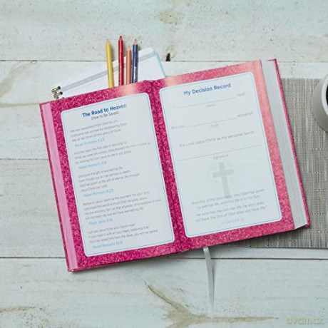 NKJV, Early Readers Bible, Hardcover, Pink: Holy Bible, New King James Version [KSIĄŻKA]