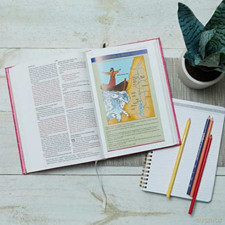 NKJV, Early Readers Bible, Hardcover, Pink: Holy Bible, New King James Version [KSIĄŻKA]