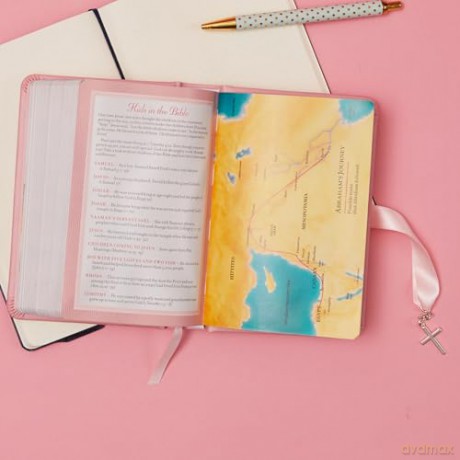 NKJV, Simply Charming Bible, Hardcover, Pink: Pink Edition [KSIĄŻKA]
