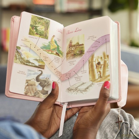NKJV, Simply Charming Bible, Hardcover, Pink: Pink Edition [KSIĄŻKA]