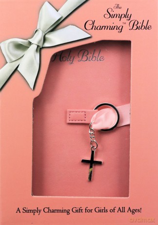 NKJV, Simply Charming Bible, Hardcover, Pink: Pink Edition [KSIĄŻKA]