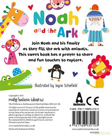 Noah and the Ark with Touch and Feel [KSIĄŻKA]