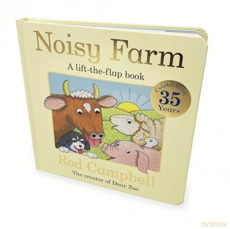 Noisy Farm: Celebrating 35 years of this bestselling lift-the-flap farm book! [KSIĄŻKA]