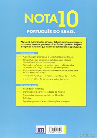 Nota 10 Portugues do Brasil: Nivel elementar A1/A2 [KSIĄŻKA]